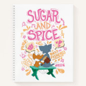 Tom & Jerry - Sugar en Spice Notitieboek (Voorkant)