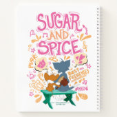 Tom & Jerry - Sugar en Spice Notitieboek (Achterkant)