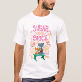 Tom & Jerry - Sugar en Spice T-shirt (Voorkant)