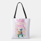 Tom & Jerry - Sugar en Spice Tote Bag (Achterkant)