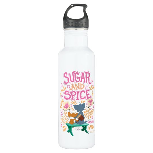 Tom & Jerry - Sugar en Spice Waterfles (Voorkant)