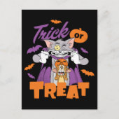 Tom & Jerry | TRICK OR TREAT Briefkaart (Voorkant)