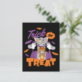 Tom & Jerry | TRICK OR TREAT Briefkaart (Staand voorkant)