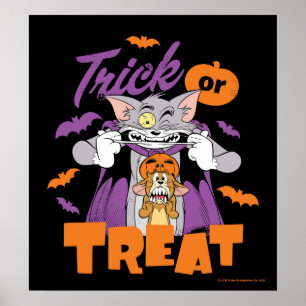 Tom & Jerry TRICK OR TREAT Poster