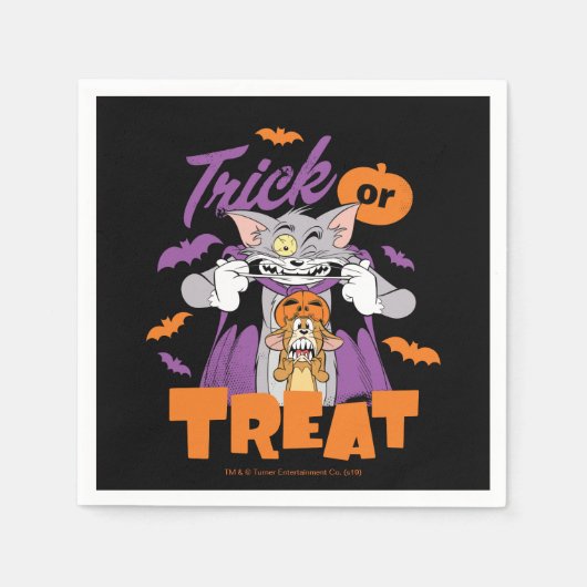 Tom & Jerry | Trick or treat Servet (Voorkant)