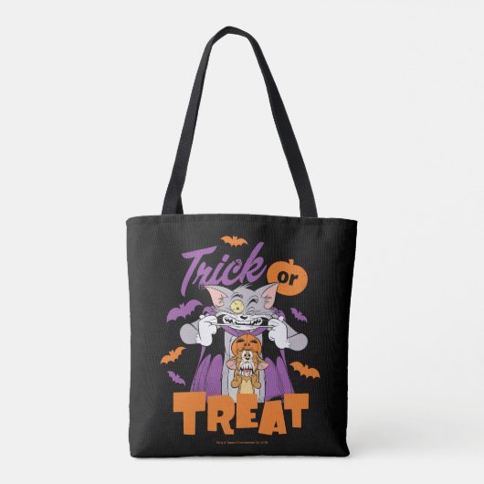 Tom & Jerry | Trick or treat Tote Bag (Achterkant)