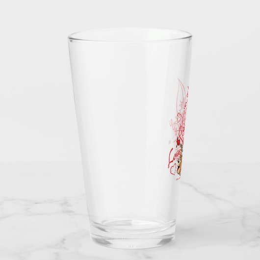 Tom & Jerry Valentijn Painting Glas (Rechts)