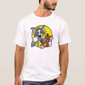 Tom & Jerry Vibes - Chaos wordt nooit oud! ?? T-shirt (Voorkant)