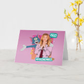 Tom & Jerry With Kayla - Frenemies Kaart (Gele Bloem)