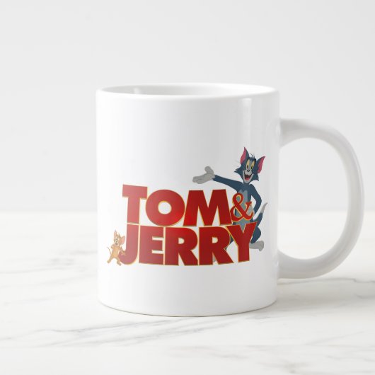 Tom & Jerry with Movie Logo Grote Koffiekop (Rechts)