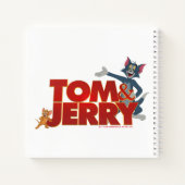 Tom & Jerry with Movie Logo Notitieboek (Achterkant)