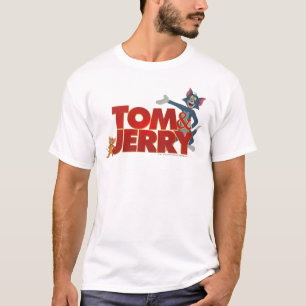 Tom & Jerry with Movie Logo T-shirt