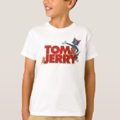 Tom & Jerry with Movie Logo T-shirt (Voorkant)
