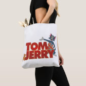 Tom & Jerry with Movie Logo Tote Bag (Dichtbij)