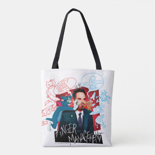 Tom & Jerry with Terrance - Anger Management Tote Bag (Achterkant)