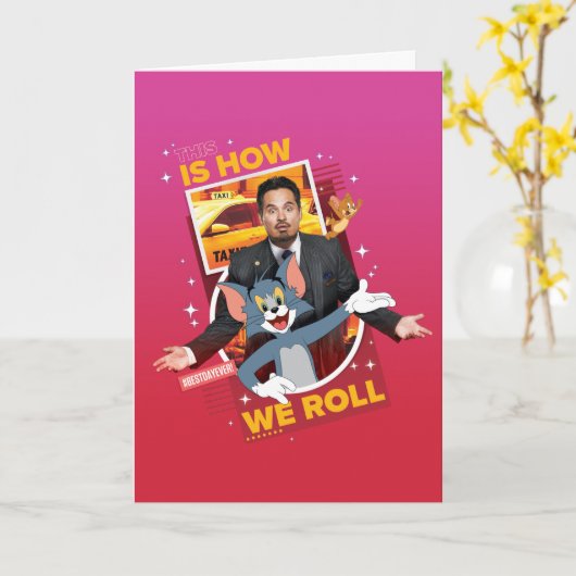 Tom & Jerry With Terrance - This Is How We Roll Kaart (Gele Bloem)