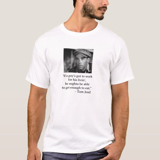 Tom Joad T-shirt (Voorkant)