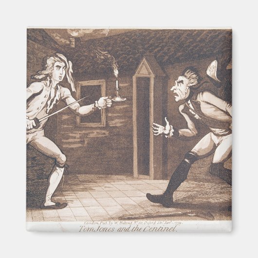 Tom Jones en het Centinel, 1799 Magneet (Voorkant)