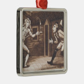 Tom Jones en het Centinel, 1799 Metalen Ornament (Rechts)
