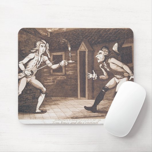 Tom Jones en het Centinel, 1799 Muismat (Met muis)