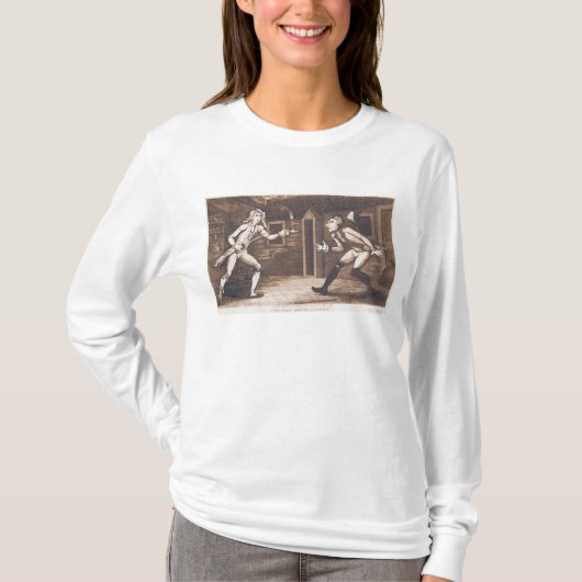 Tom Jones en het Centinel, 1799 T-shirt (Voorkant)