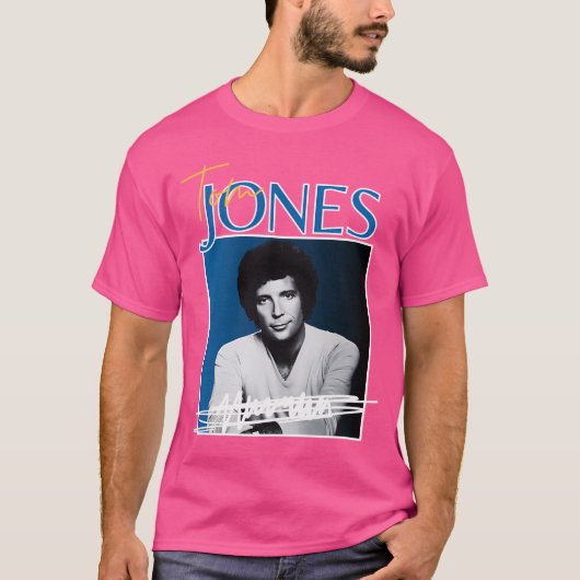 Tom Jonesoriginal Retro T-shirt (Voorkant)