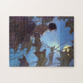 Tom kijkt naar de maan, Jessie Willcox Smith Legpuzzel (Horizontaal)