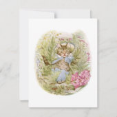 Tom Kitten (Cute Cat Illustration) Beatrix Potter Kaart (Voorkant)