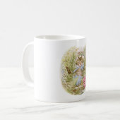 Tom Kitten (Cute Cat Illustration) Beatrix Potter Koffiemok (Voorkant links)