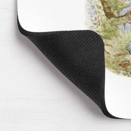 Tom Kitten (Cute Cat Illustration) Beatrix Potter Muismat (Hoek)