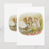 Tom Kitten  Illustratie Bedankkaart (Voorkant / Achterkant)