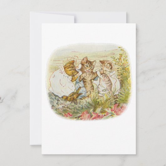Tom Kitten Illustratie Bedankkaart (Voorkant)