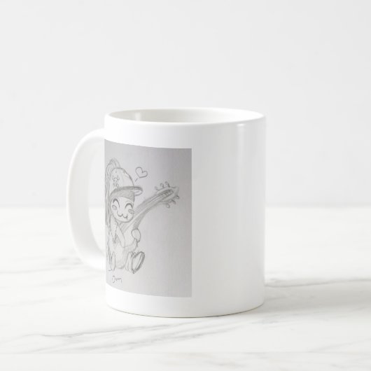 Tom knop koffiemok (Voorkant links)