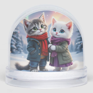 Tom & Luna 2025 Aurora Snow Globe Sneeuwbol