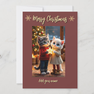 Tom & Luna Christmas Star Card Feestdagenkaart