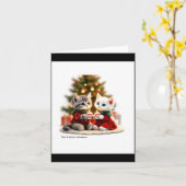 Tom Luna Cozy Christmas Cocoa  Kaart (Gele Bloem)