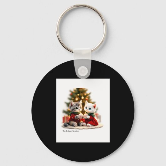 Tom Luna Cozy Christmas Cocoa  Sleutelhanger (Voorkant)