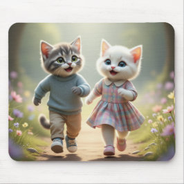 Tom & Luna Muismat, Cute Kat Bureaumatje Muismat