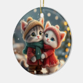 🎄Tom & Luna’s Adventures – 2025 Christmas Edition Keramisch Ornament (Links)