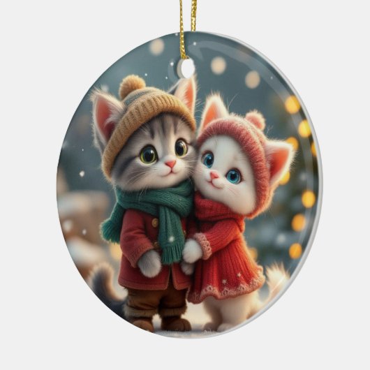 🎄Tom & Luna’s Adventures – 2025 Christmas Edition Keramisch Ornament (Links)