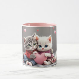 Tom & Luna – Valentijn Knuffel Mok