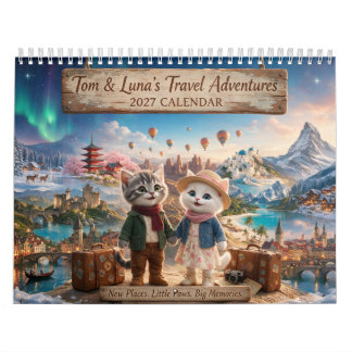 Tom & Luna's Reisavonturen 2027 Kalender