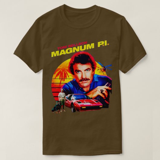 Tom Magnum T-shirt (Design voorkant)