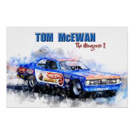 Tom McEwen The Mongoose 2 Perfect Poster (Voorkant)