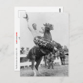 Tom mengt zich in een paardenShow Briefkaart (Voorkant / Achterkant)