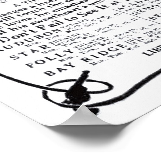 Tom Mix 1918  film en poster (Hoek)