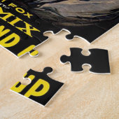 Tom Mix 1918 Movie Poster Puzzle Legpuzzel (Zijkant)