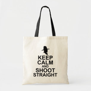 Tom Mix Blijf Kalmeren en Schiet Recht Door Tote Bag