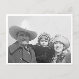 Tom Mix en familie Briefkaart