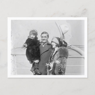 Tom Mix Familie Briefkaart